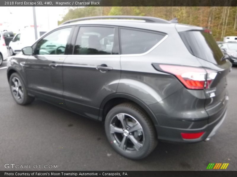 Magnetic / Charcoal Black 2018 Ford Escape SEL 4WD