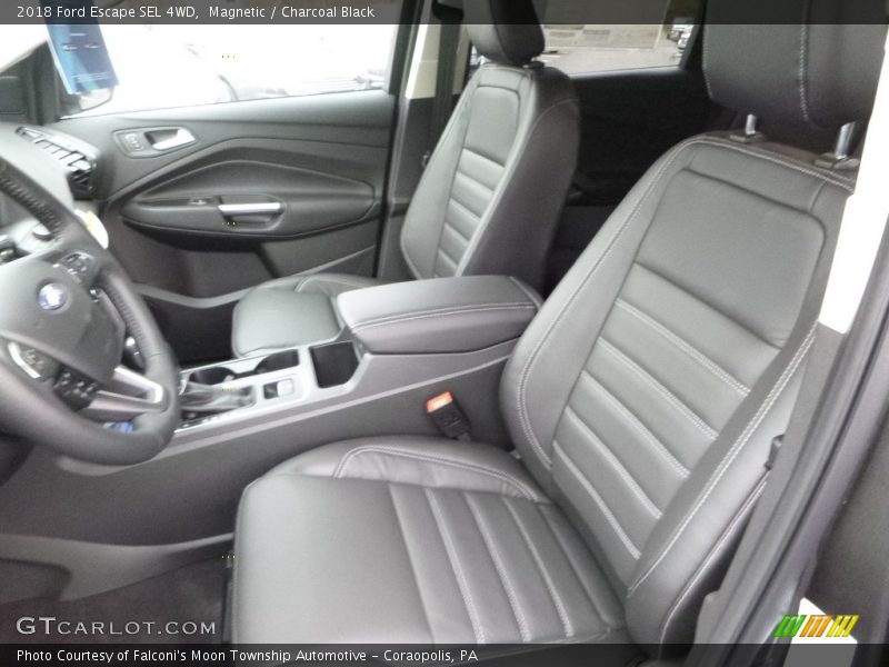 Magnetic / Charcoal Black 2018 Ford Escape SEL 4WD