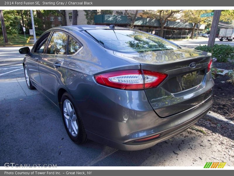 Sterling Gray / Charcoal Black 2014 Ford Fusion SE