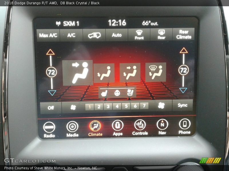 DB Black Crystal / Black 2018 Dodge Durango R/T AWD