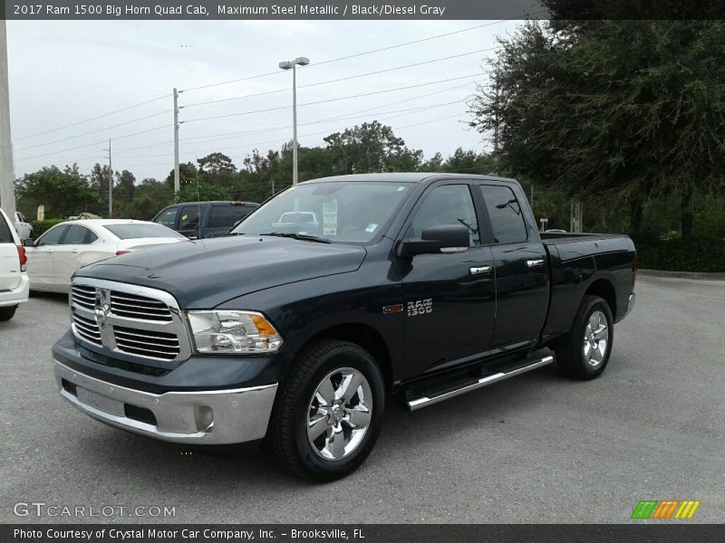 Front 3/4 View of 2017 1500 Big Horn Quad Cab