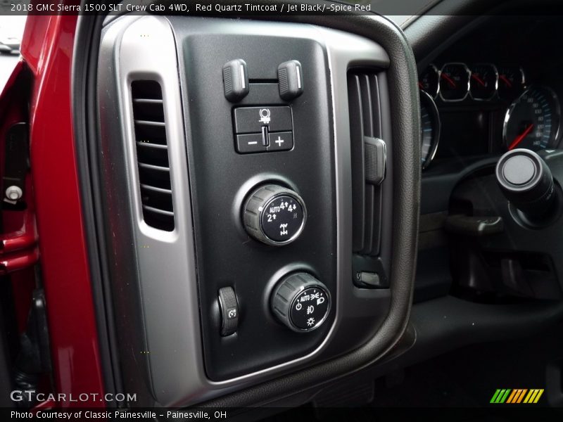 Controls of 2018 Sierra 1500 SLT Crew Cab 4WD