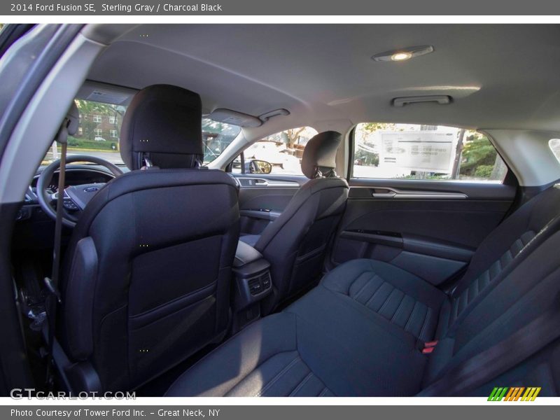 Sterling Gray / Charcoal Black 2014 Ford Fusion SE