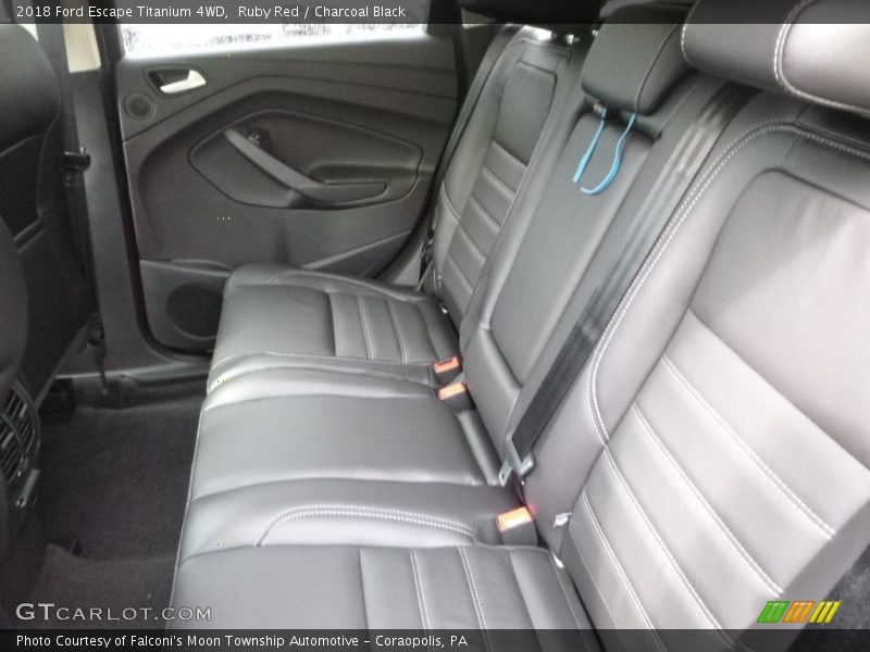 Ruby Red / Charcoal Black 2018 Ford Escape Titanium 4WD
