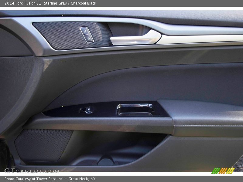 Sterling Gray / Charcoal Black 2014 Ford Fusion SE