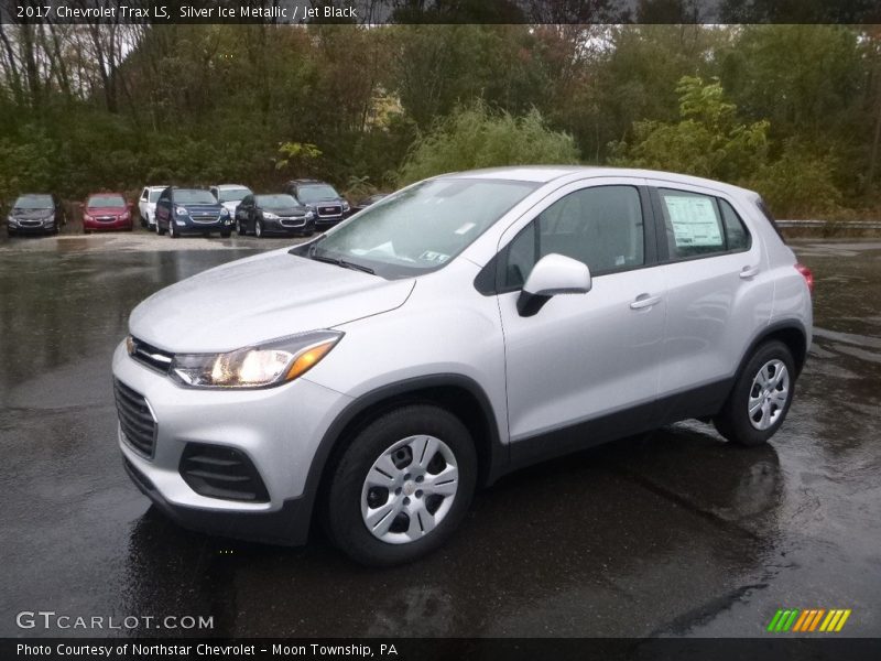 Silver Ice Metallic / Jet Black 2017 Chevrolet Trax LS