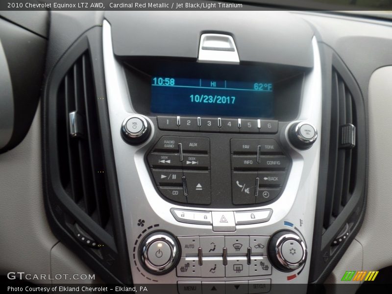 Cardinal Red Metallic / Jet Black/Light Titanium 2010 Chevrolet Equinox LTZ AWD