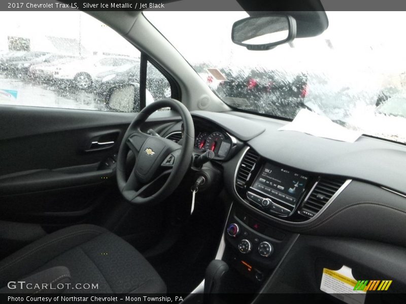 Silver Ice Metallic / Jet Black 2017 Chevrolet Trax LS