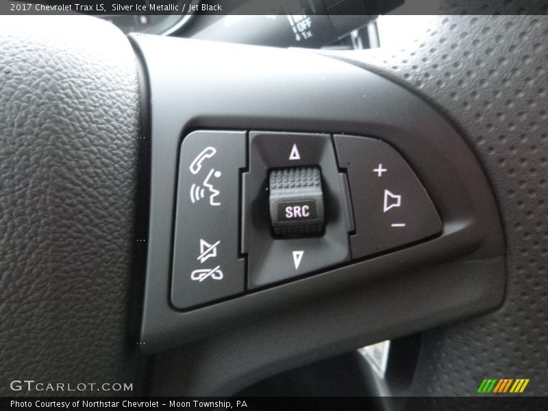 Silver Ice Metallic / Jet Black 2017 Chevrolet Trax LS