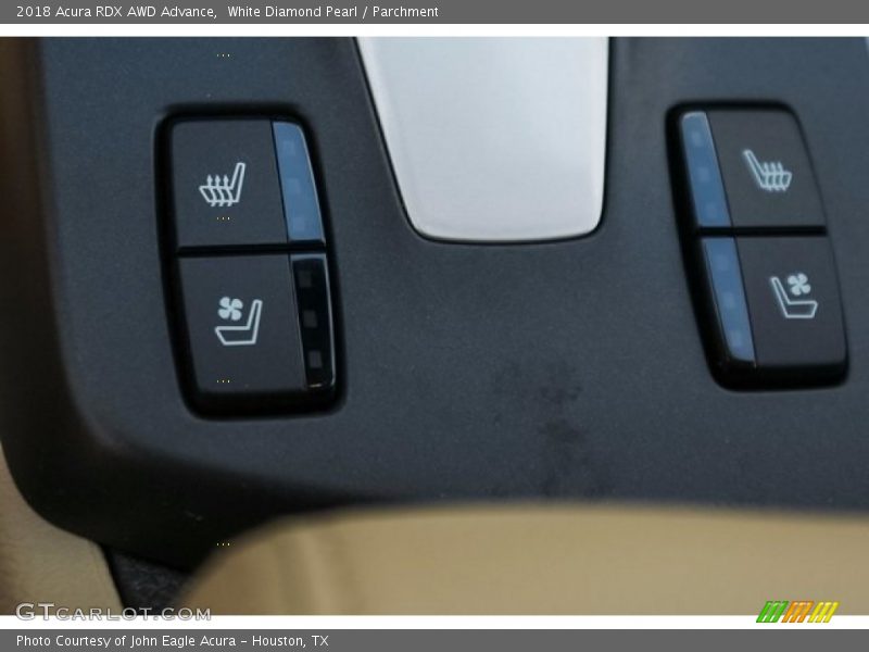 White Diamond Pearl / Parchment 2018 Acura RDX AWD Advance