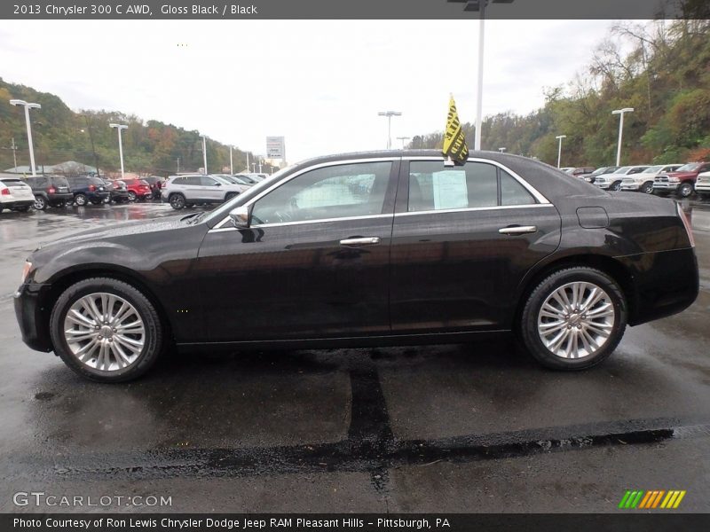 Gloss Black / Black 2013 Chrysler 300 C AWD