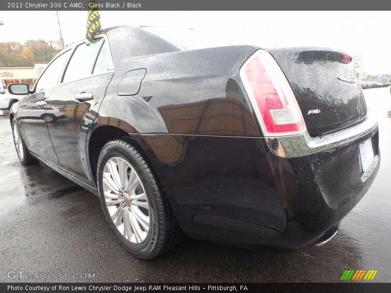 Gloss Black / Black 2013 Chrysler 300 C AWD