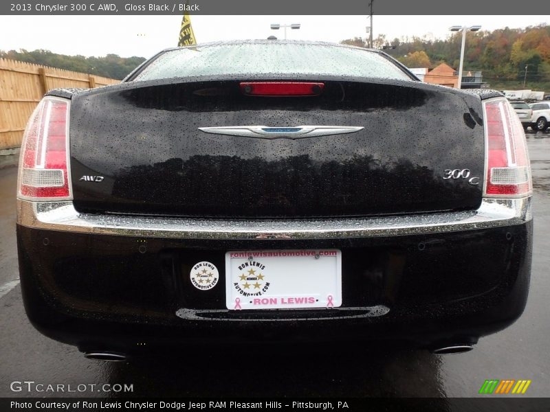Gloss Black / Black 2013 Chrysler 300 C AWD