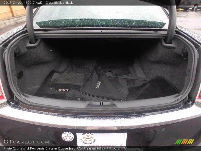 Gloss Black / Black 2013 Chrysler 300 C AWD
