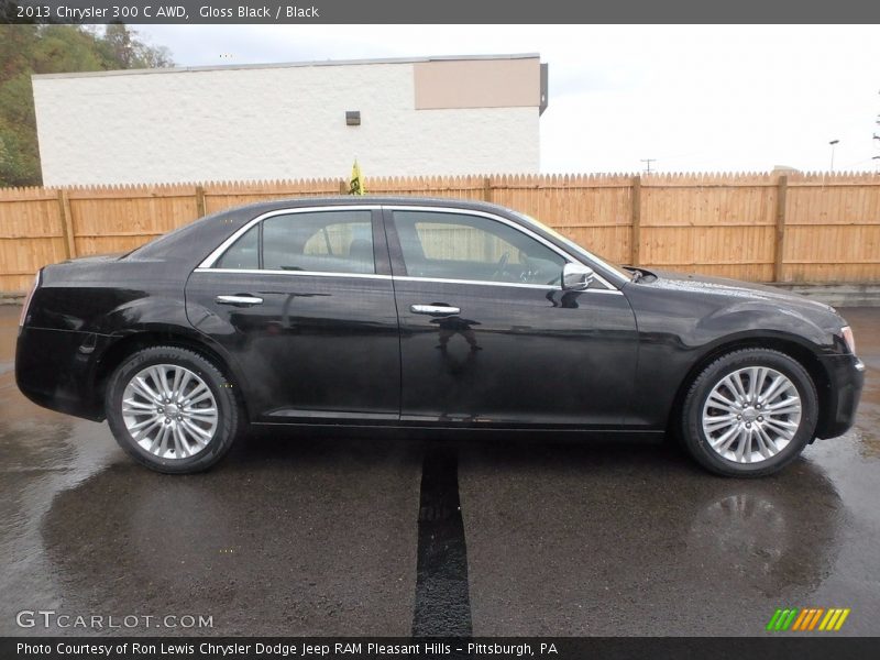Gloss Black / Black 2013 Chrysler 300 C AWD