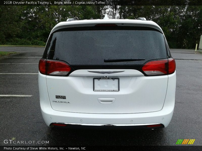 Bright White / Cognac/Alloy/Toffee 2018 Chrysler Pacifica Touring L