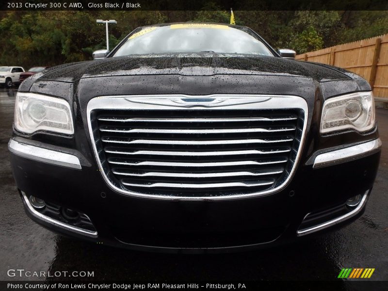 Gloss Black / Black 2013 Chrysler 300 C AWD