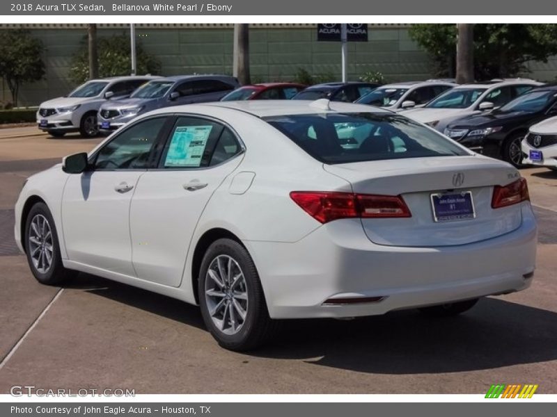 Bellanova White Pearl / Ebony 2018 Acura TLX Sedan