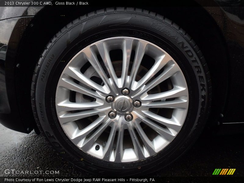 Gloss Black / Black 2013 Chrysler 300 C AWD
