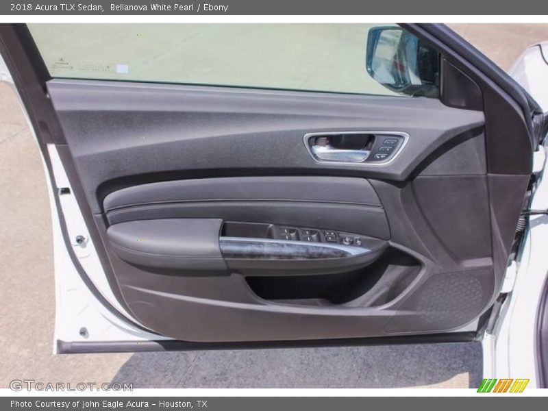 Bellanova White Pearl / Ebony 2018 Acura TLX Sedan