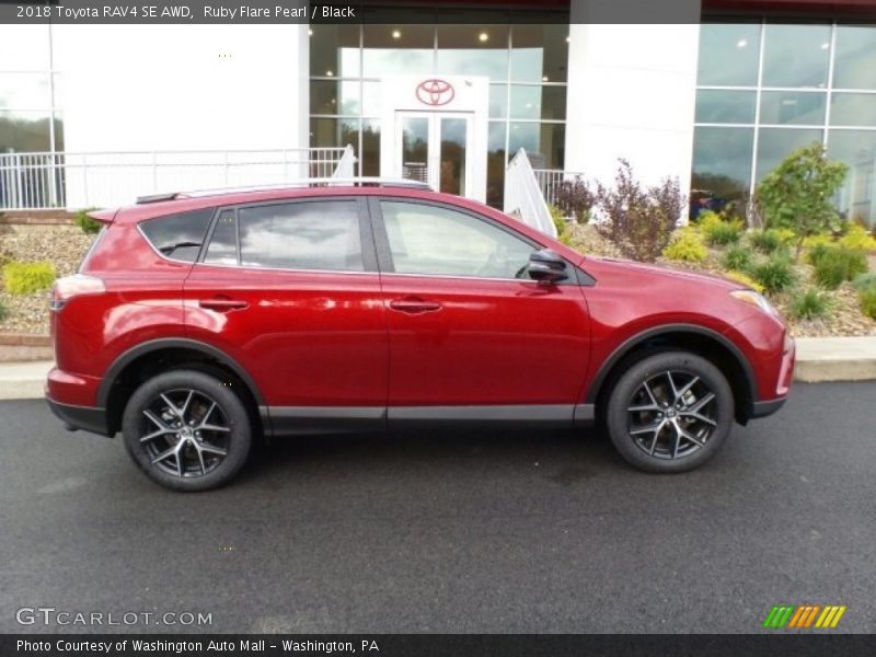  2018 RAV4 SE AWD Ruby Flare Pearl