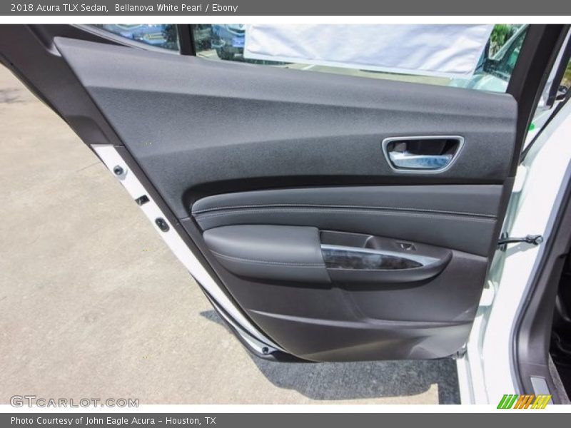 Bellanova White Pearl / Ebony 2018 Acura TLX Sedan