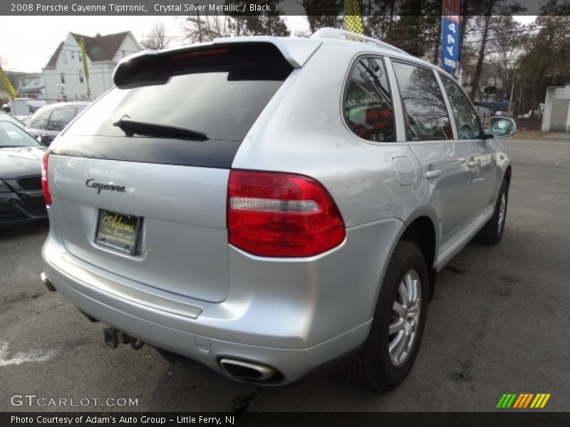 Crystal Silver Metallic / Black 2008 Porsche Cayenne Tiptronic