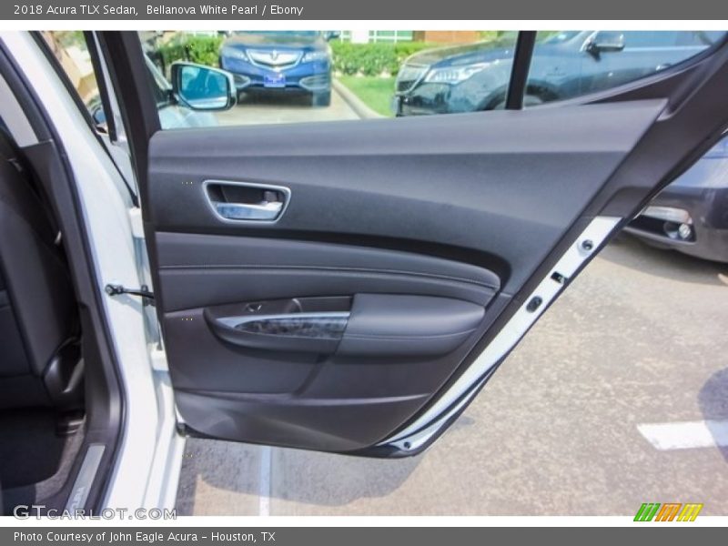 Bellanova White Pearl / Ebony 2018 Acura TLX Sedan