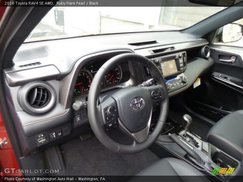 Dashboard of 2018 RAV4 SE AWD