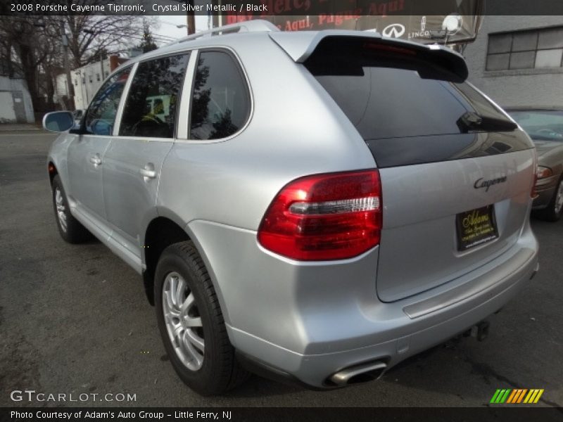 Crystal Silver Metallic / Black 2008 Porsche Cayenne Tiptronic