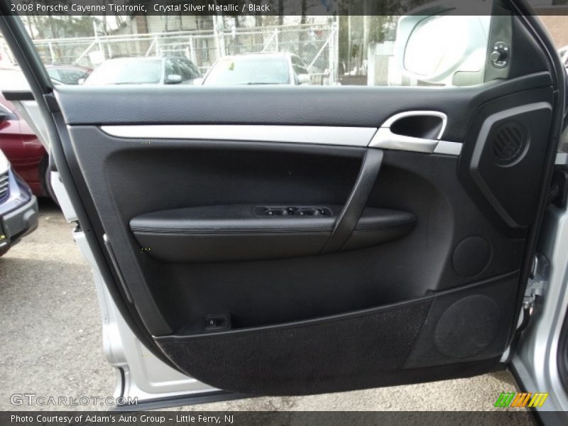 Crystal Silver Metallic / Black 2008 Porsche Cayenne Tiptronic