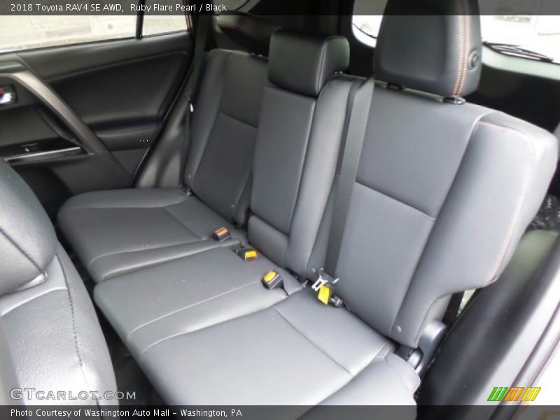 Rear Seat of 2018 RAV4 SE AWD
