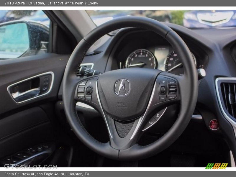 Bellanova White Pearl / Ebony 2018 Acura TLX Sedan