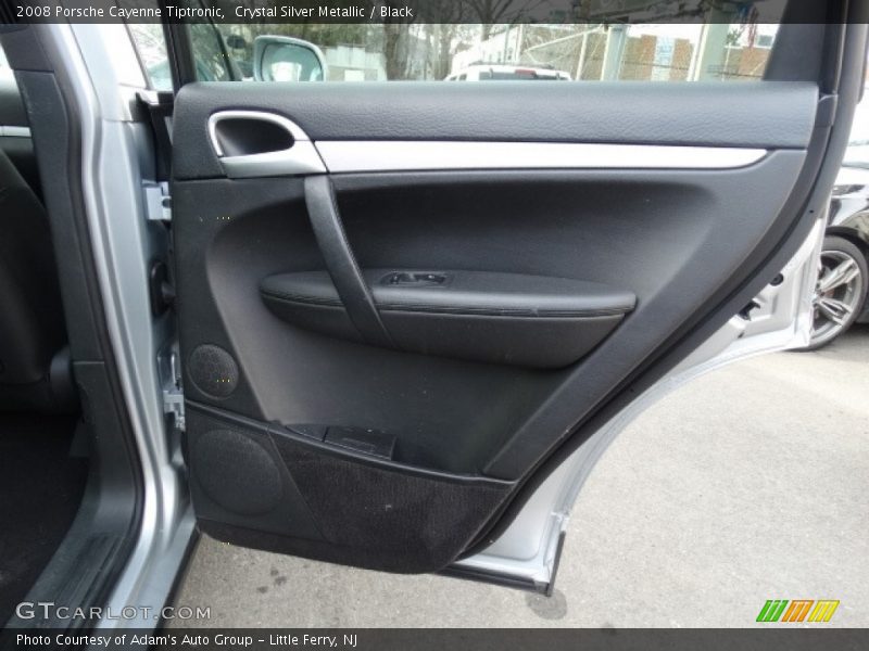 Crystal Silver Metallic / Black 2008 Porsche Cayenne Tiptronic