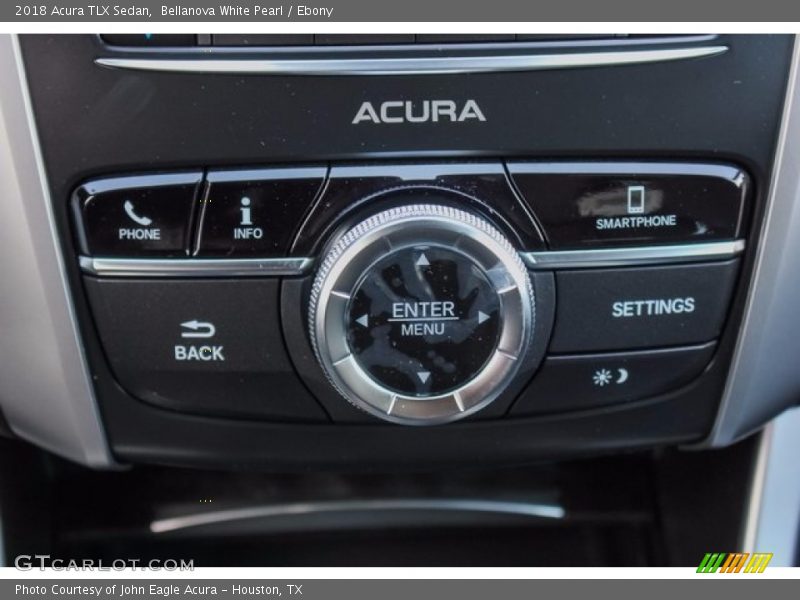 Bellanova White Pearl / Ebony 2018 Acura TLX Sedan