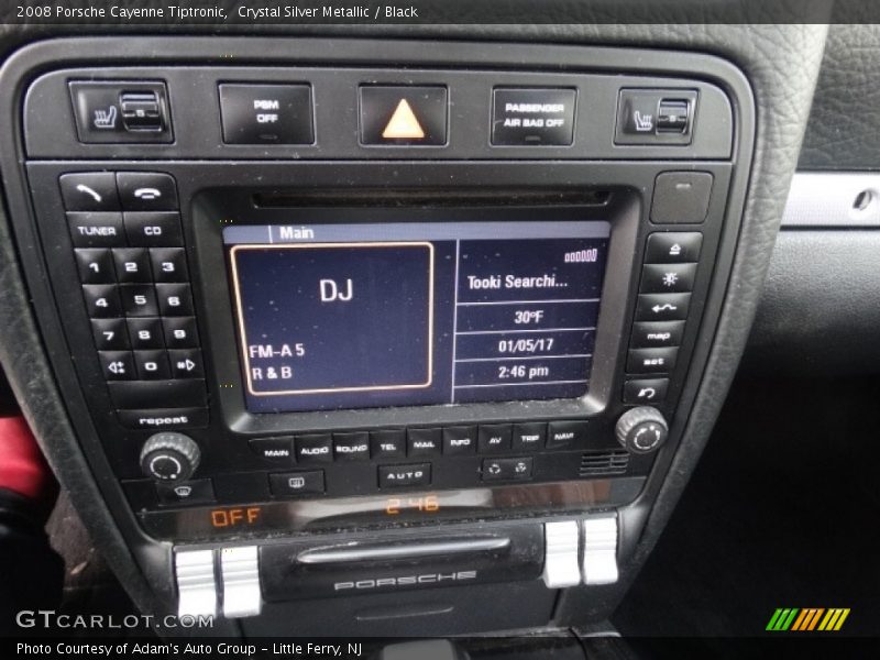 Crystal Silver Metallic / Black 2008 Porsche Cayenne Tiptronic