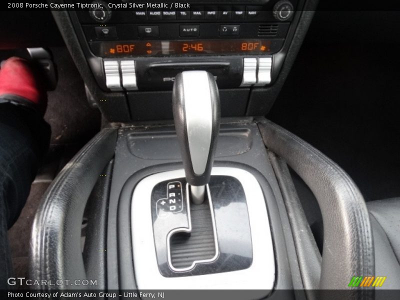 Crystal Silver Metallic / Black 2008 Porsche Cayenne Tiptronic