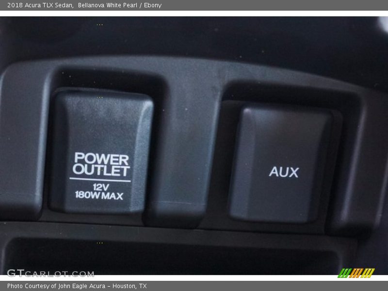 Bellanova White Pearl / Ebony 2018 Acura TLX Sedan