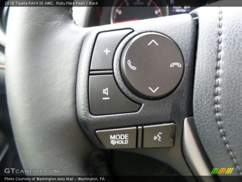 Controls of 2018 RAV4 SE AWD