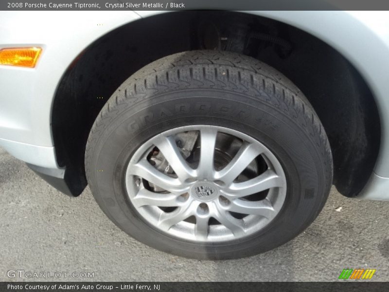 Crystal Silver Metallic / Black 2008 Porsche Cayenne Tiptronic