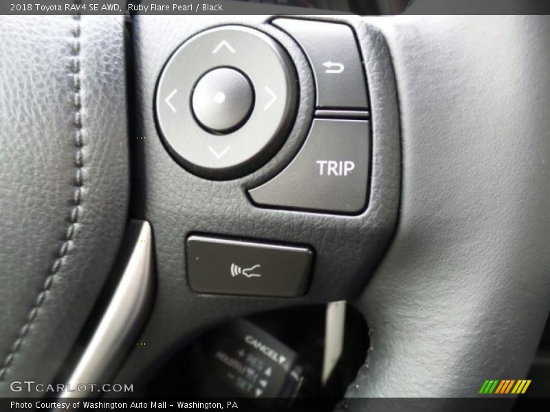 Controls of 2018 RAV4 SE AWD
