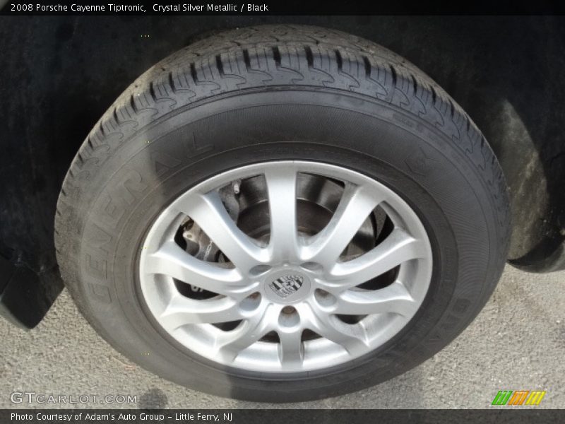 Crystal Silver Metallic / Black 2008 Porsche Cayenne Tiptronic