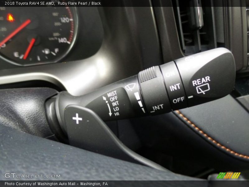Controls of 2018 RAV4 SE AWD