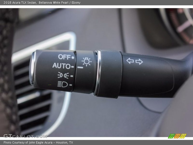 Bellanova White Pearl / Ebony 2018 Acura TLX Sedan