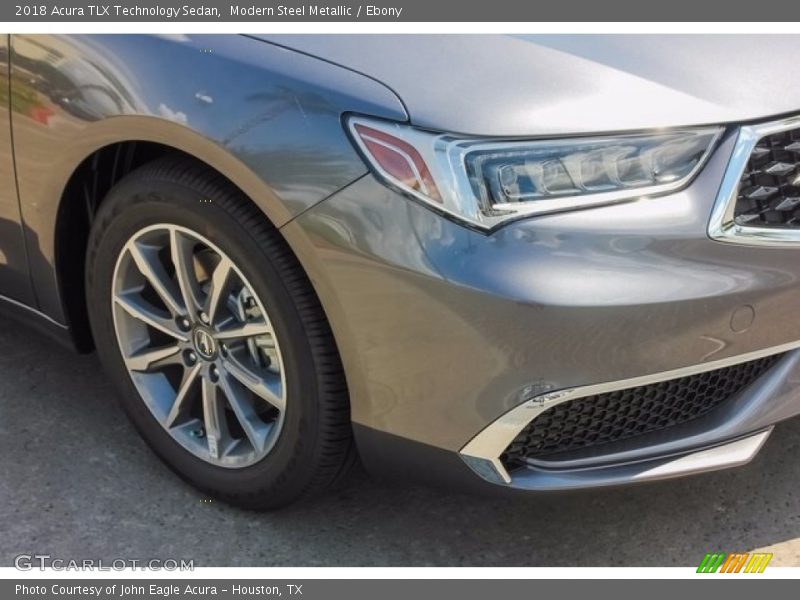 Modern Steel Metallic / Ebony 2018 Acura TLX Technology Sedan