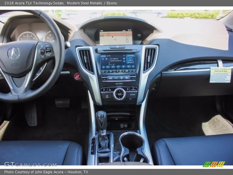 Modern Steel Metallic / Ebony 2018 Acura TLX Technology Sedan
