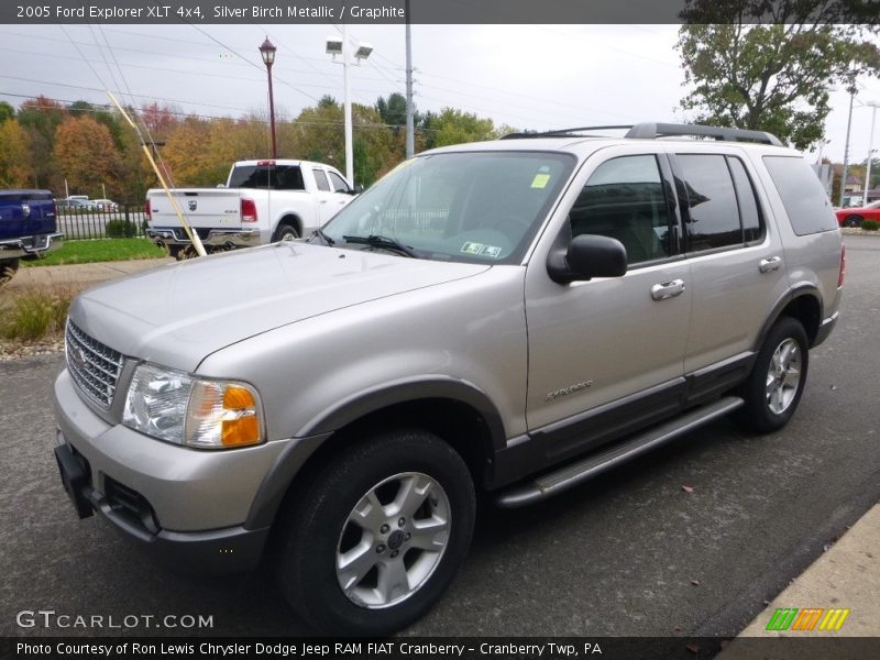 Silver Birch Metallic / Graphite 2005 Ford Explorer XLT 4x4