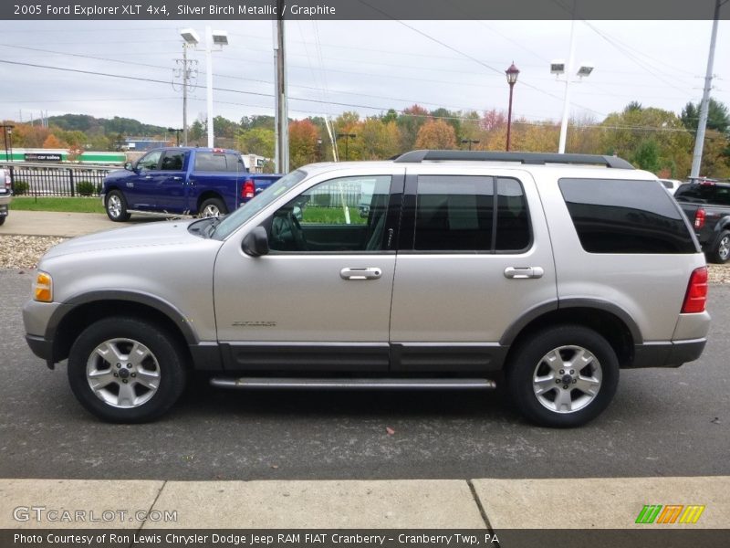 Silver Birch Metallic / Graphite 2005 Ford Explorer XLT 4x4