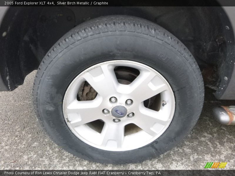 Silver Birch Metallic / Graphite 2005 Ford Explorer XLT 4x4