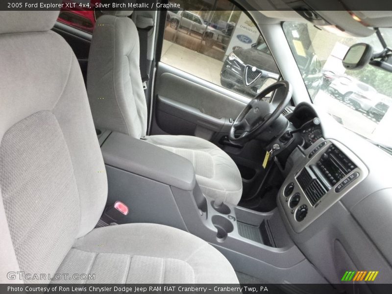 Silver Birch Metallic / Graphite 2005 Ford Explorer XLT 4x4
